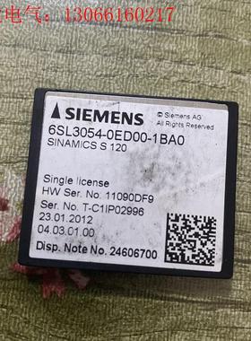 西门子S120 CF卡无性能扩展许可证V4.3 6SL305(请询价)