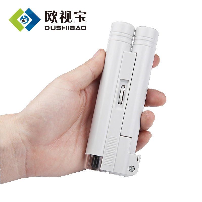 Europe as Po Microscope student children Mini Portable 40 Double 80 Double 100 Double 150 Handheld Microscope optics high definition magnifier led Lightin the Electronic Dictionary/Electronic paper book/Stationery , Drawing measurement products , Microscope  category - from Buy2taobao.com to provide professional Taobao agent buy service