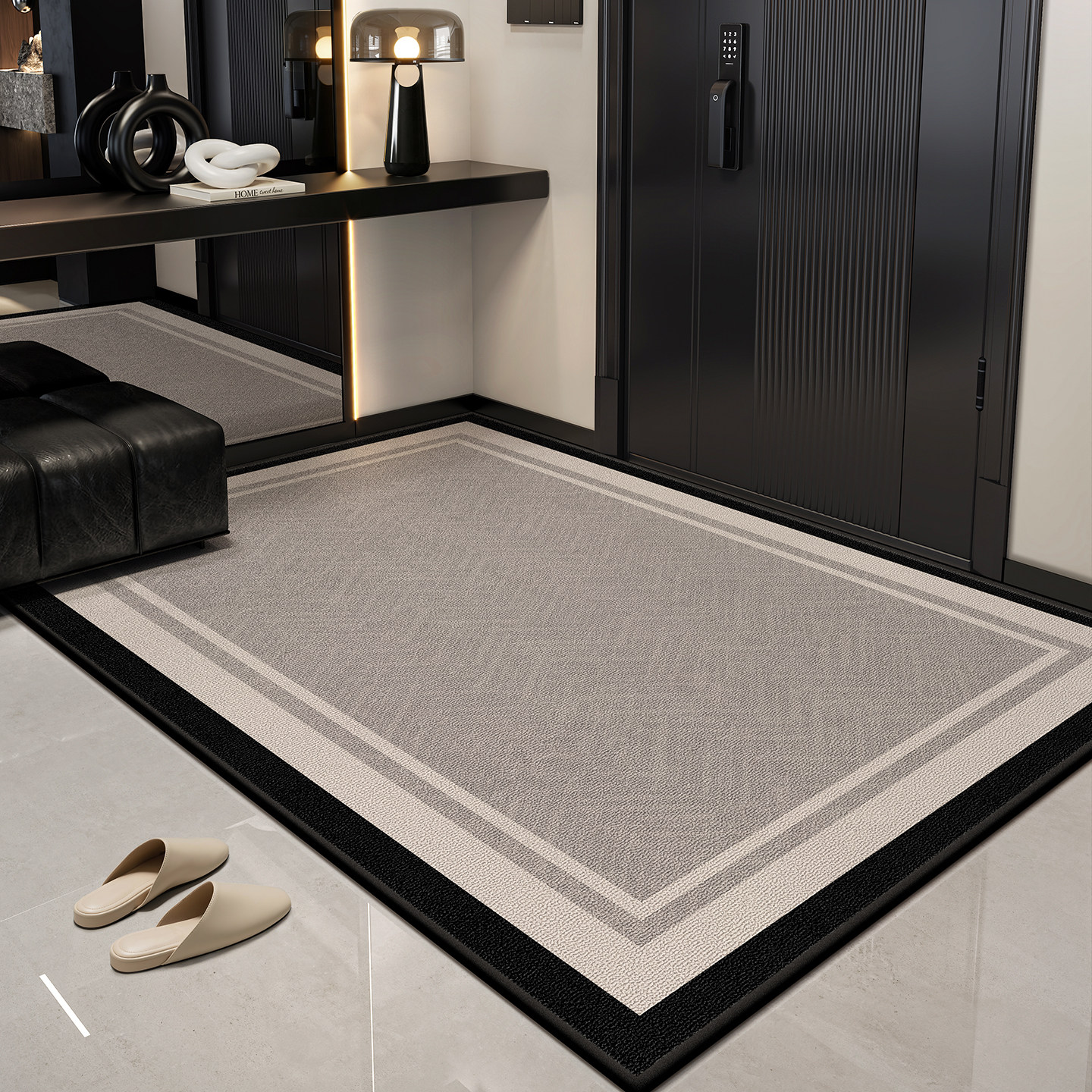 新款入户门地垫防滑可裁剪地毯免洗耐脏家用脚垫进门门口玄关门垫,居家布艺,入户地垫,淘宝优惠券,粉丝福利购,淘宝优惠卷