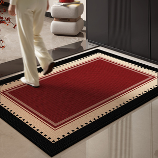 高级感入户门地垫进门防滑垫2026新款马年脚垫子玄关耐脏入户地毯