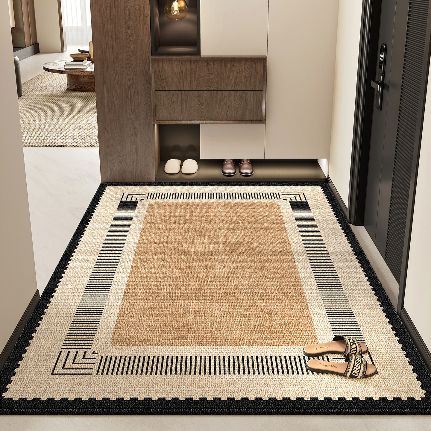 新款高级入户门地垫门口家用门垫防滑入户玄关脚垫进门地毯可裁剪,居家布艺,入户地垫,淘宝优惠券,粉丝福利购,淘宝优惠卷