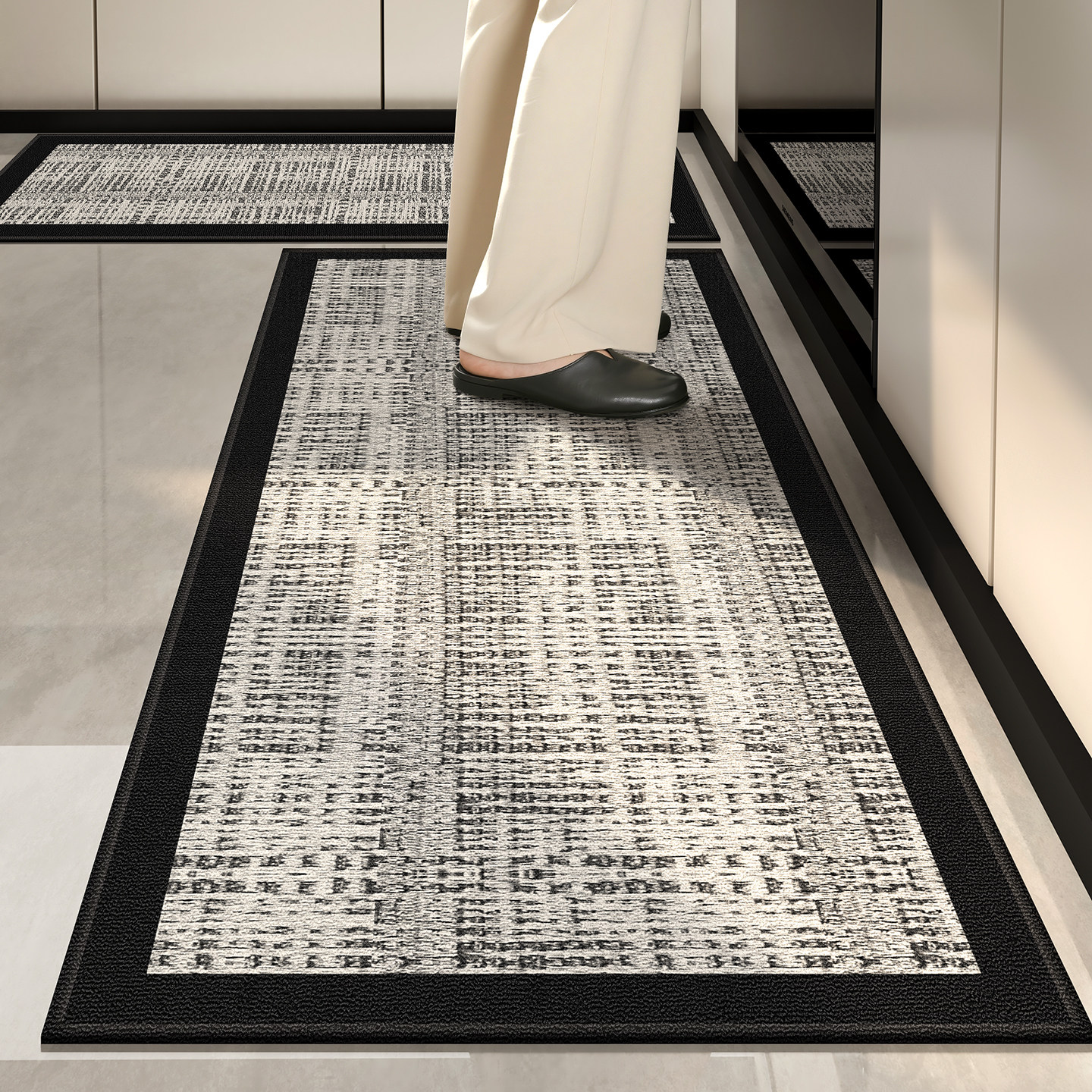 厨房地毯新款2026防水防滑防油脚垫家用可擦免洗专用地毯垫可定制,居家布艺,厨房地垫,淘宝优惠券,粉丝福利购,淘宝优惠卷