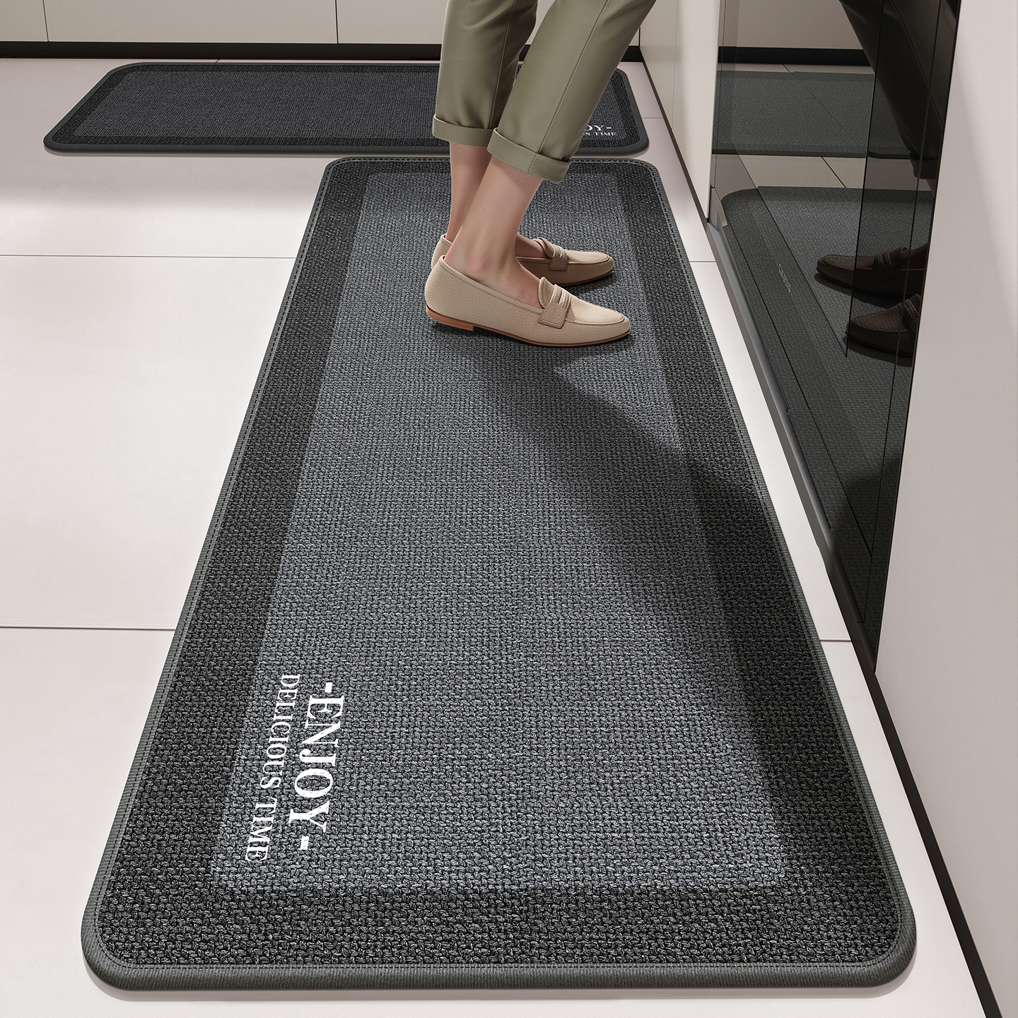 厨房地垫防滑防油可擦免洗