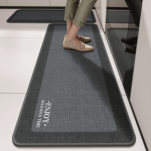 厨房地垫防滑防油可擦免洗地毯垫2026新款 防水耐脏专用吸水脚垫子