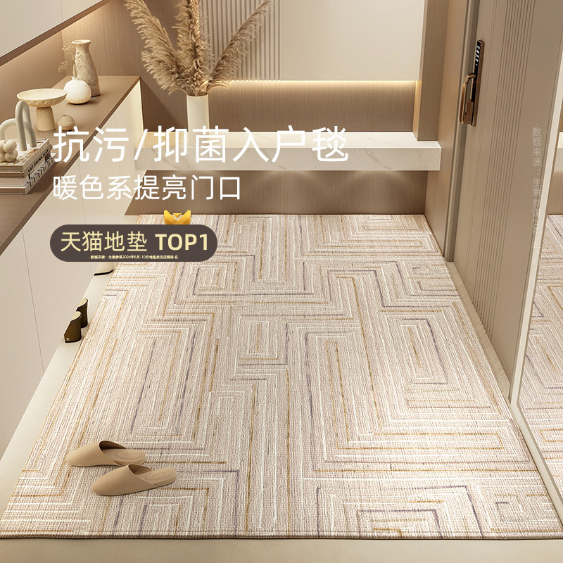 高级感入户门地垫门口地毯家用脚垫耐脏防滑新款进门免洗入户门垫,居家布艺,入户地垫,淘宝优惠券,粉丝福利购,淘宝优惠卷