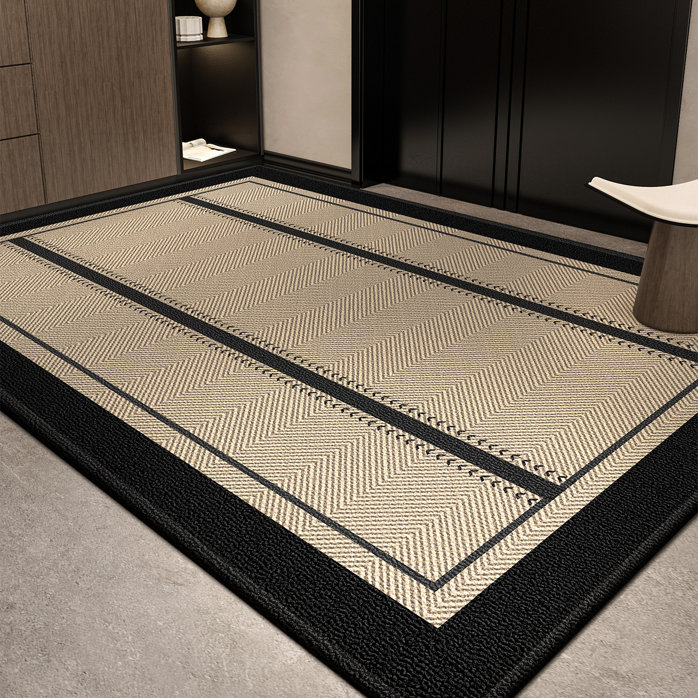 地垫新款入户门进门地毯门口家用门垫防滑入户高级玄关脚垫可裁剪