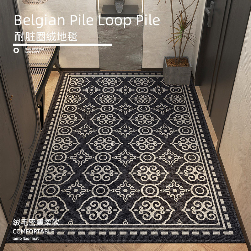 入户门地垫进门垫风地毯高级法式门口防滑垫别墅房间卧室书房,居家布艺,入户地垫,淘宝优惠券,粉丝福利购,淘宝优惠卷