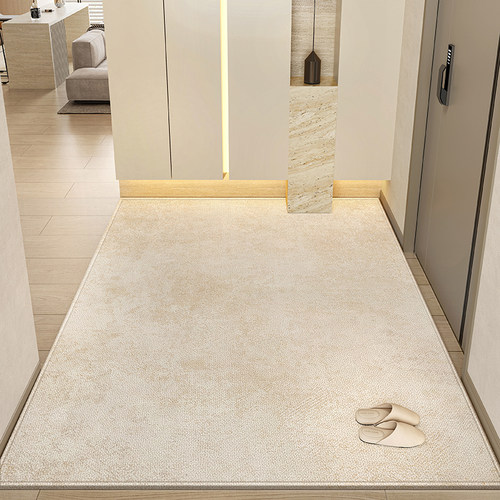 新款奶油风入户门地垫