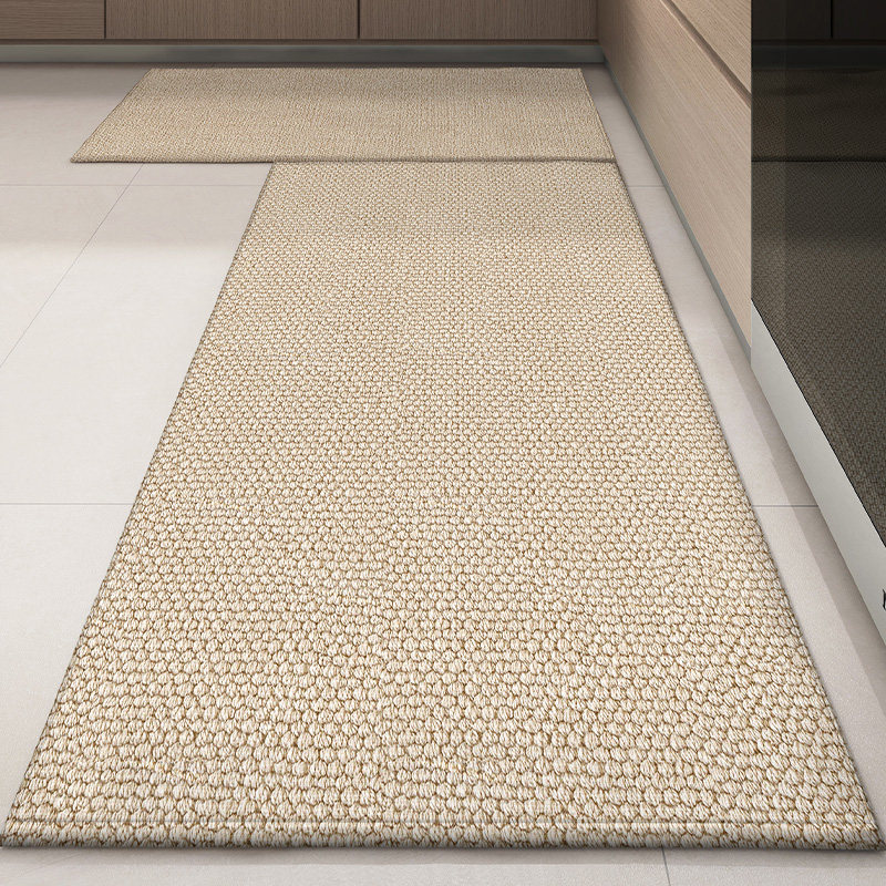 2024新款厨房地垫防滑防油可擦免洗脚垫纯色防水地毯门口耐脏脚垫,居家布艺,厨房地垫,淘宝优惠券,粉丝福利购,淘宝优惠卷