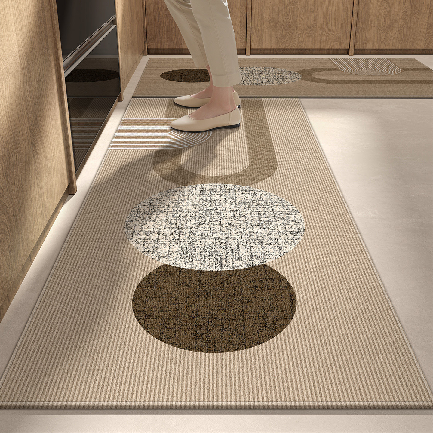 厨房地垫抑菌防霉防油污地垫防水防滑家用轻奢地毯可定制长条垫子,居家布艺,厨房地垫,淘宝优惠券,粉丝福利购,淘宝优惠卷