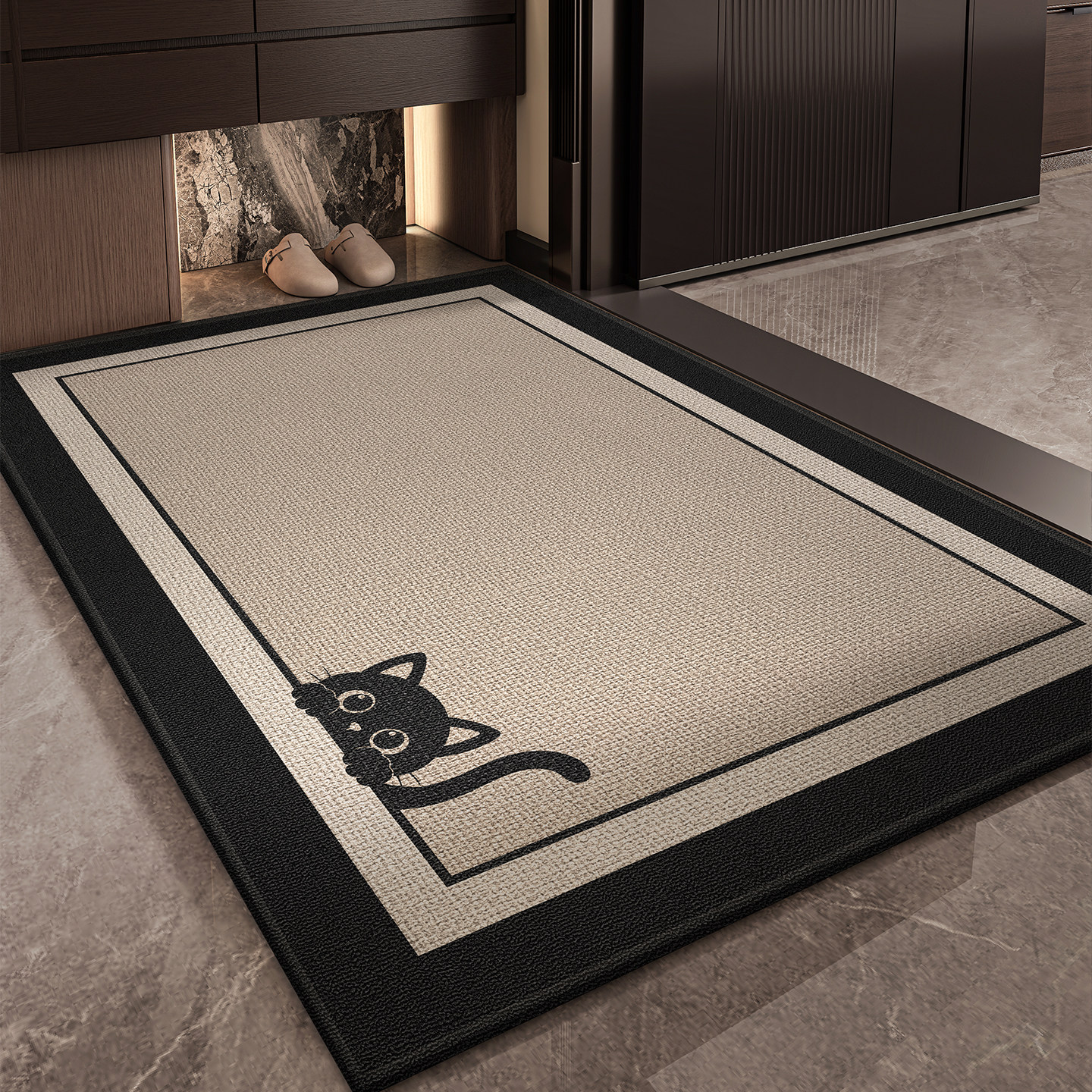 入户门垫免洗耐脏防滑脚踏垫可裁剪家用入户门口地毯2026新款脚垫,居家布艺,入户地垫,淘宝优惠券,粉丝福利购,淘宝优惠卷