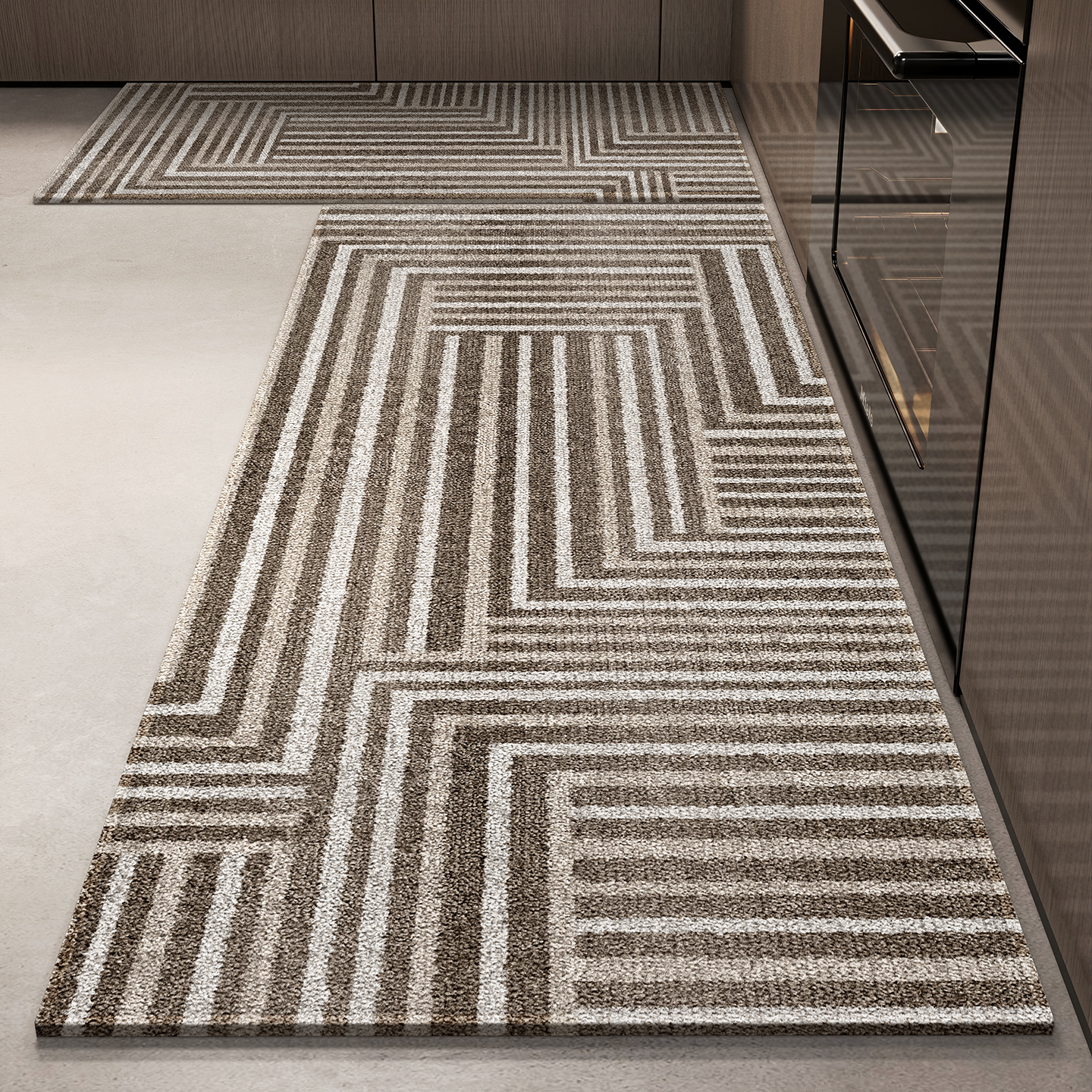 厨房地垫防滑防油可擦免洗地毯垫