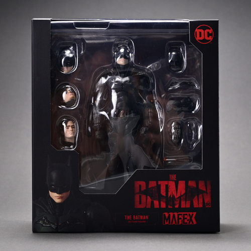 现货MAFEX188 新蝙蝠侠 罗伯特帕丁森 1/12模型6寸可动人偶手办