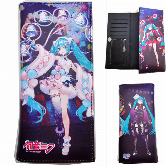 初音未来动漫周边爆款学生生日礼物新卡包零钱包卡套证件包钱包