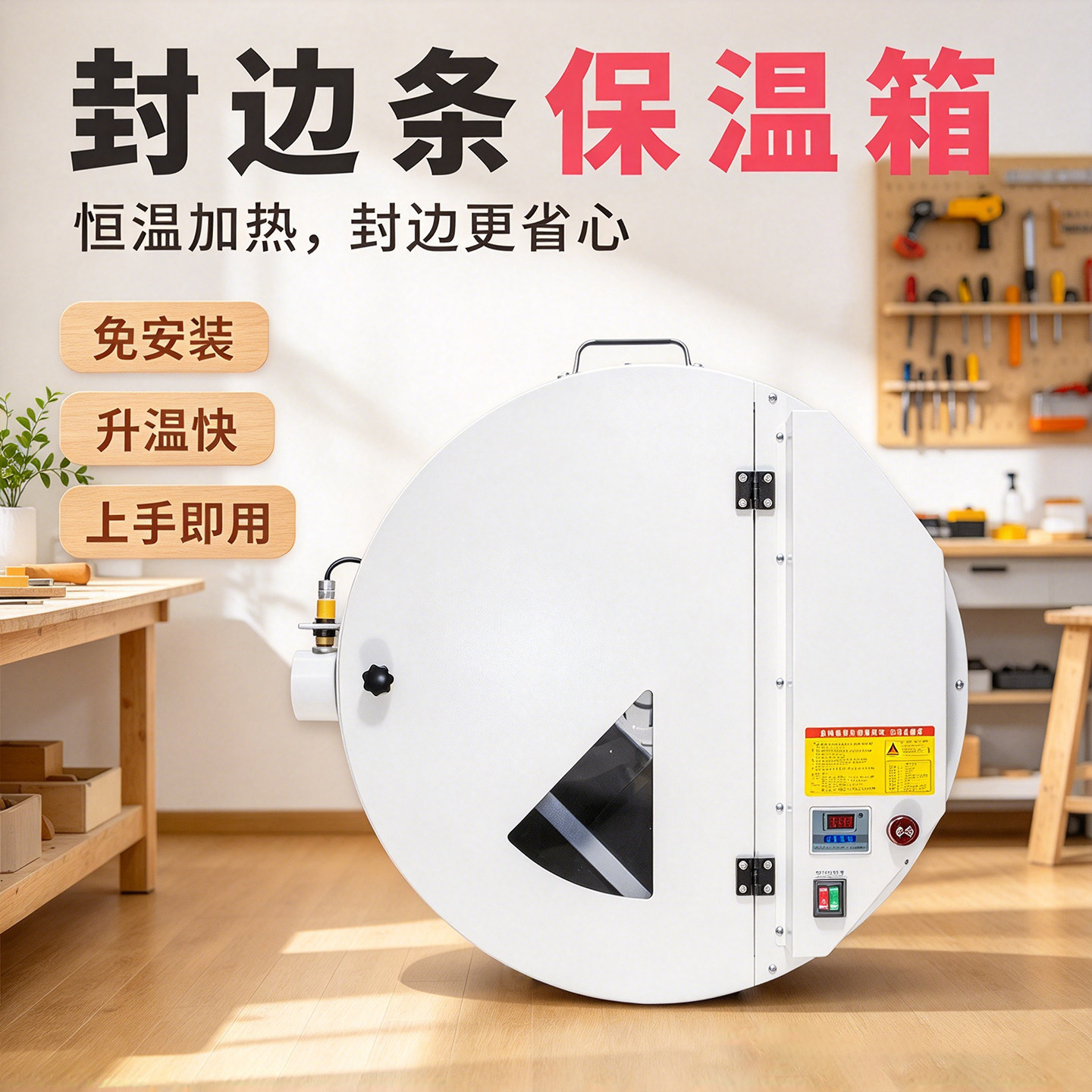 微宏封边条保温箱定制智能恒温加热器冬季防冻胶条温热装修预热箱