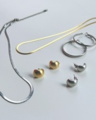 时髦精一站购齐 fafamall 优惠套装 百搭质感耳钉项链饰品