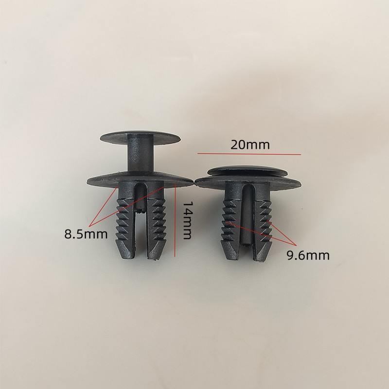 适配宝马1系3系4系5系6系7系前档风玻璃雨刮器集水导流板固定卡扣