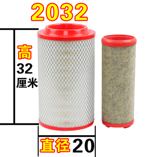 PU2032青岛解放J6F虎V虎VH虎威麟V大王驾到l领途空气滤芯格空滤