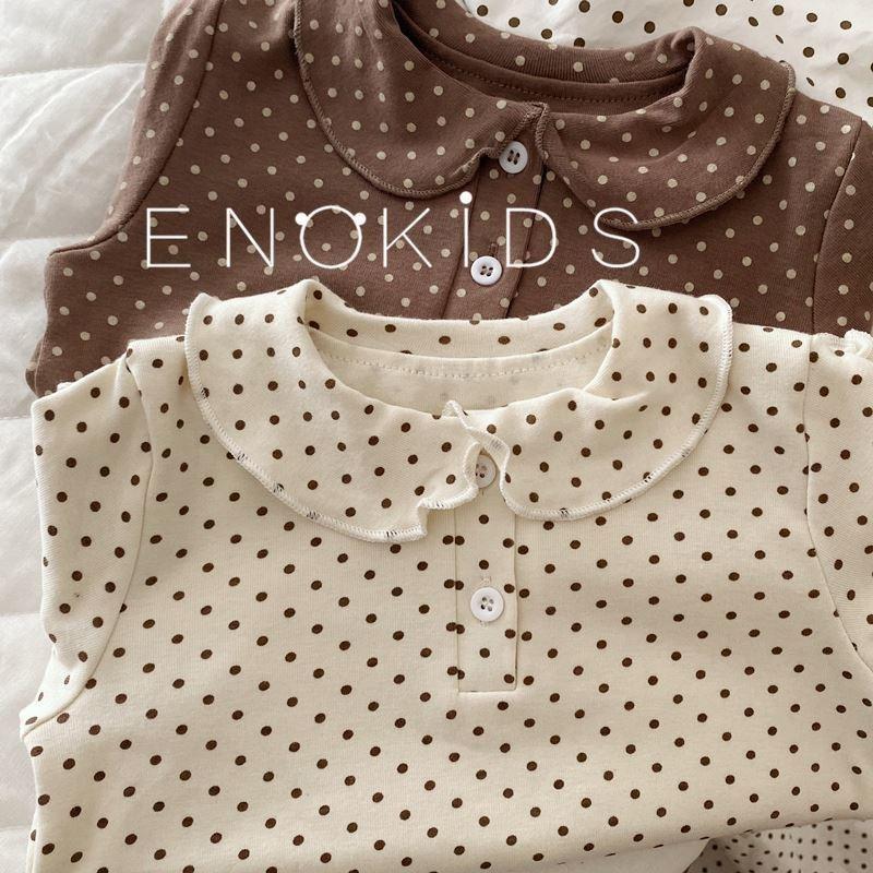 女童春秋婴儿宝宝波点t恤打底衫