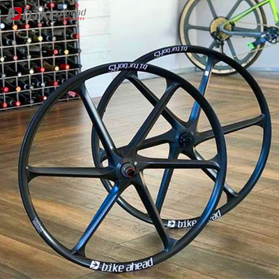 德国 Bike ahead biturbo 全系列碳纤维碟刹桶轴山地公路越野轮组
