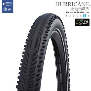 SCHWALBE世文HURRICANE飓风全地形SUV防刺钢线胎27.5x2.4 29x2.25