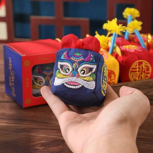 淮阳布老虎庙会特产布老虎枕头儿童满月周岁成品抓周平安虎吉祥物