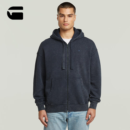 G-STAR男士休闲连帽卫衣