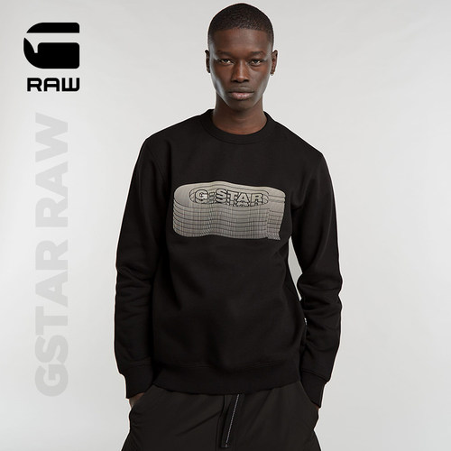 gstar简约休闲套头卫衣