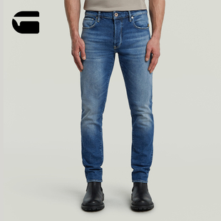 高个男士 新款 3301修身 51001 帅气潮流微弹牛仔裤 STAR RAW25秋季