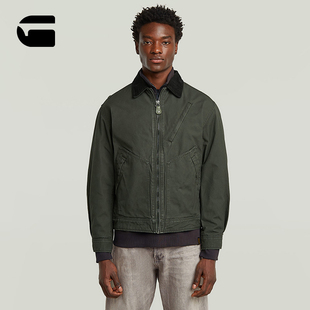 25年秋冬新Duty帆布卡车司机夹克保暖外套潮D26909 RAW男士 STAR