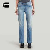 STAR Low喇叭时尚 RAW大码 美式 复古低腰G 潮流女士牛仔裤 D26150