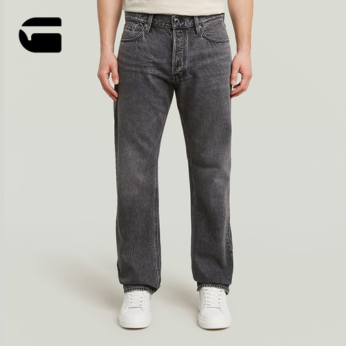 G-STAR男士直筒牛仔裤