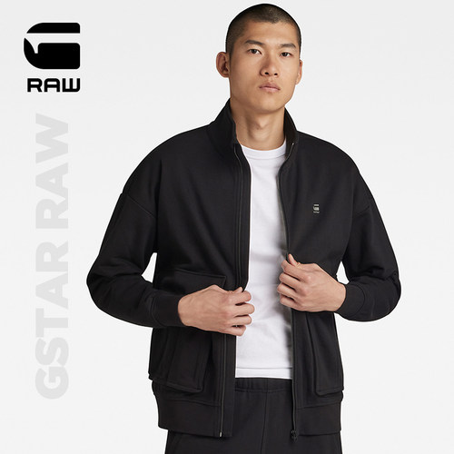 G-STARRAW宽松立领卫衣