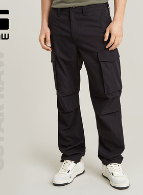 G-STAR RAW男士Core美式工装裤时尚休闲宽松潮流百搭男裤D24309