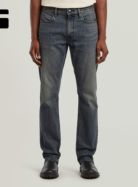 G-STAR RAW25新秋冬Mosa男款12.75oz直筒潮流炸街厚牛仔裤D23692