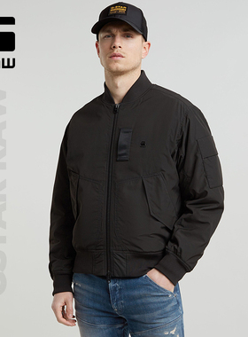 G-STAR RAW冬季男士夹克G-A1飞行员外套美式高级休闲上衣D25370