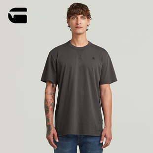 Nifous弹力舒适潮流圆领短袖 男士 RAW简约美式 T恤男D24449 STAR