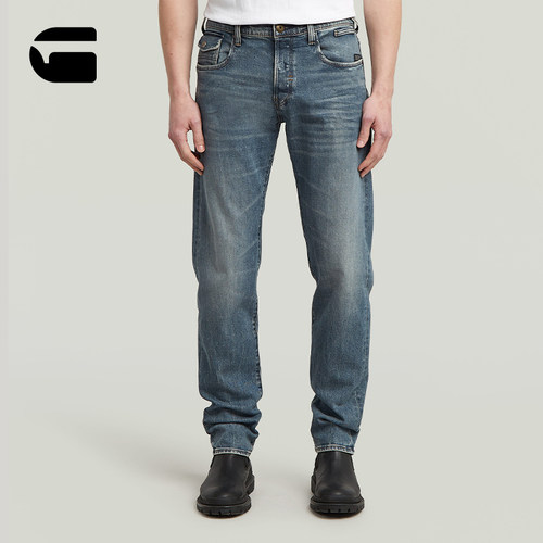 G-STAR男士锥形加长牛仔裤