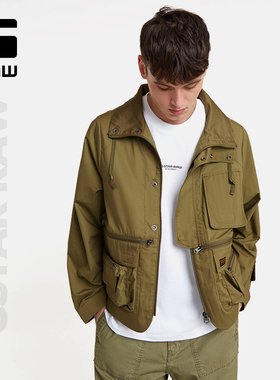 G-STAR RAW P-35T Modular耐穿男士个性潮流长袖夹克D24286春秋