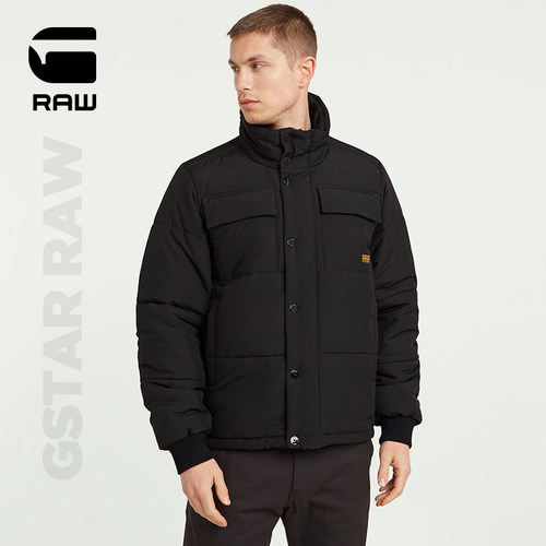 gstar厚款秋冬纯色外套
