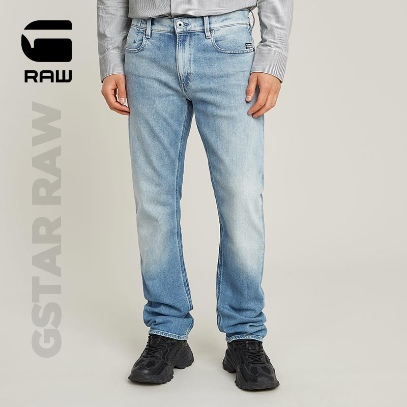 G-STAR男士直筒牛仔裤