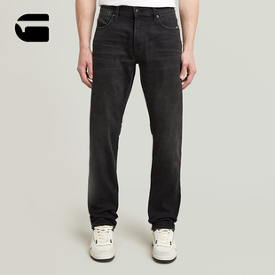 STAR 牛仔裤 RAW25年冬新款 合体舒适流行男士 D23692 Mosa直筒美式