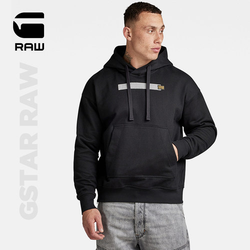 G-STARRAW宽松连帽卫衣