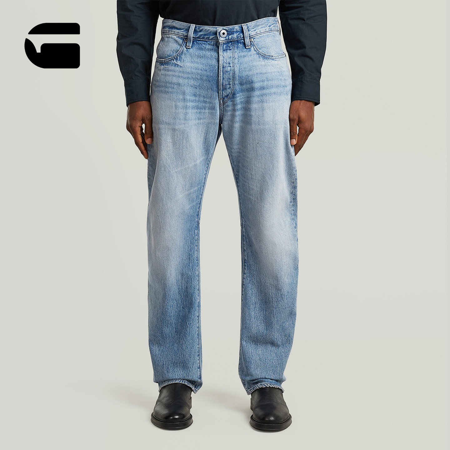 G-STAR Contor高级牛仔裤男直筒裤子美式高街2026春季新品D26999,男装,牛仔裤,淘宝优惠券,粉丝福利购,淘宝优惠卷