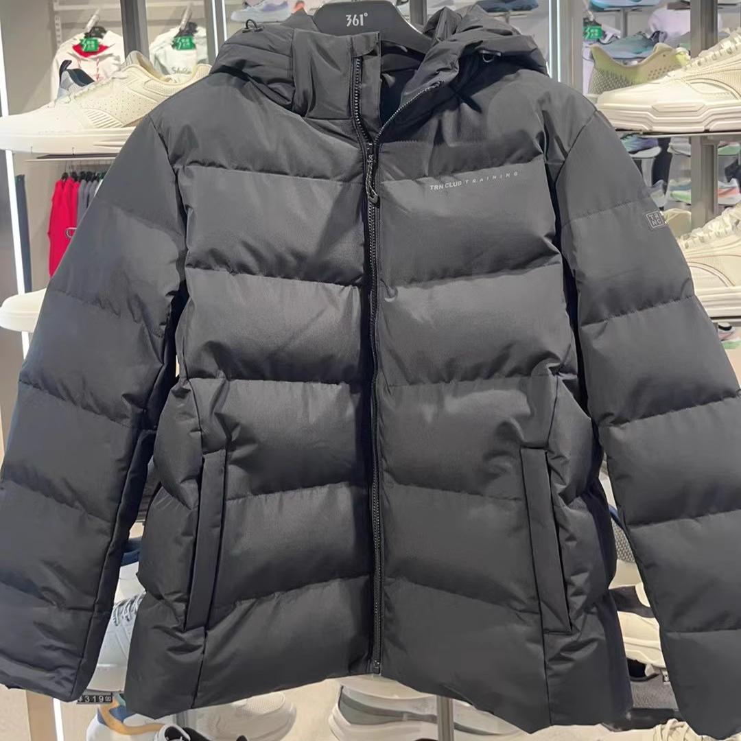 361度男士防风棉服新品2024冬短款保暖运动服连帽外套552444207图片