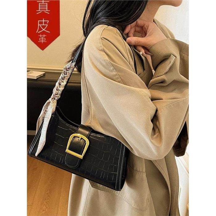 高级感小众设计包包女2025新款真皮百搭时尚单肩腋下包爆款法棍包,箱包皮具/热销女包/男包,通用款女包,淘宝优惠券,粉丝福利购,淘宝优惠卷