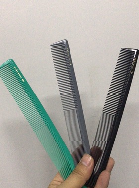 日本原装正品689专业剪发梳裁发梳长发梳子SWANKSALON同款梳子 灰