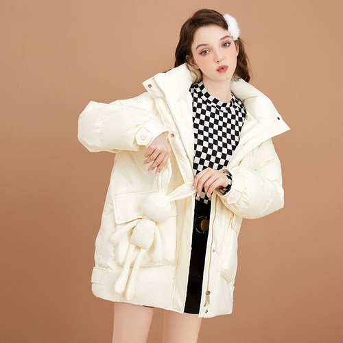 ZKlin设计感小个子高端羽绒服