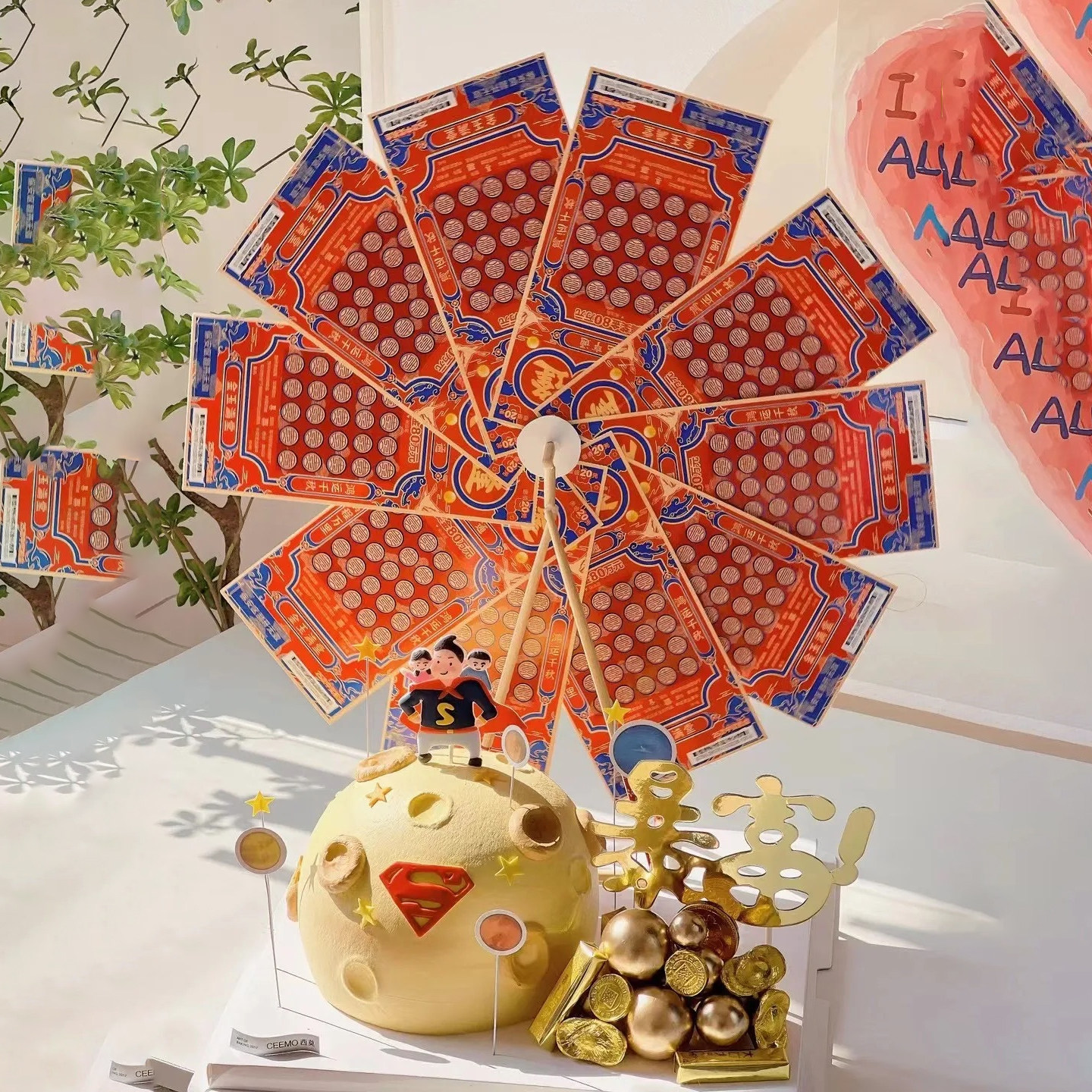 父亲节旋转摩天轮风车刮刮乐蛋糕装饰奥特曼摆件金球元宝巧克力,节庆用品/礼品,蛋糕/烘焙装饰用品,淘宝优惠券,粉丝福利购,淘宝优惠卷