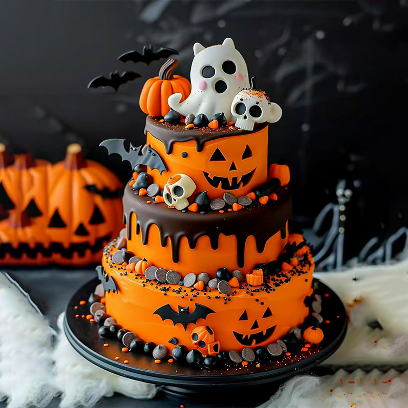 2024万圣节南瓜可爱鬼蛋糕装饰软胶立体幽灵骷髅蝙蝠表情南瓜甜品,节庆用品/礼品,蛋糕/烘焙装饰用品,淘宝优惠券,粉丝福利购,淘宝优惠卷